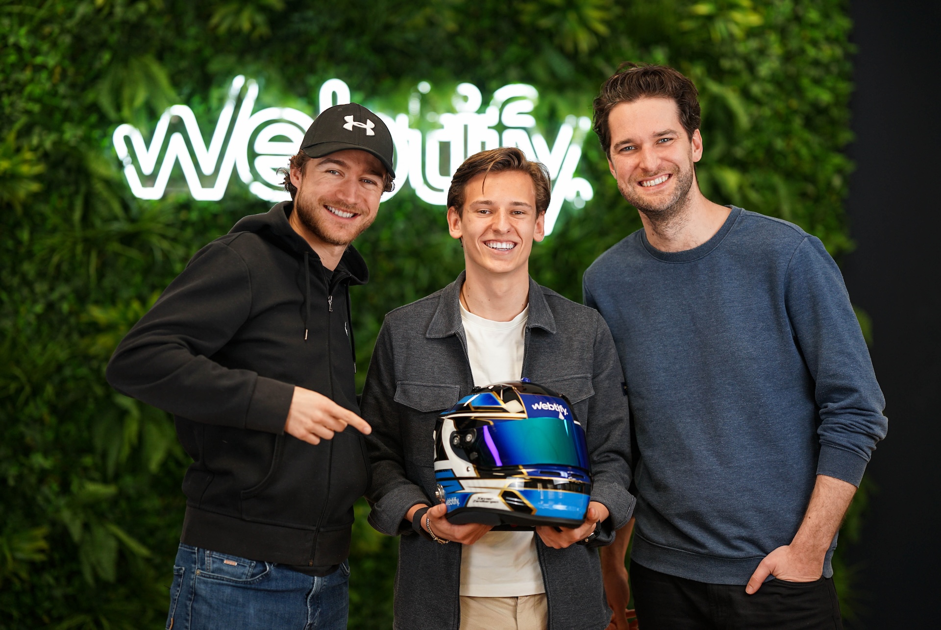 Frits Corvers en Roy Koeleman van Webtify gaan samenwerking aan met Xavier Zandbergen