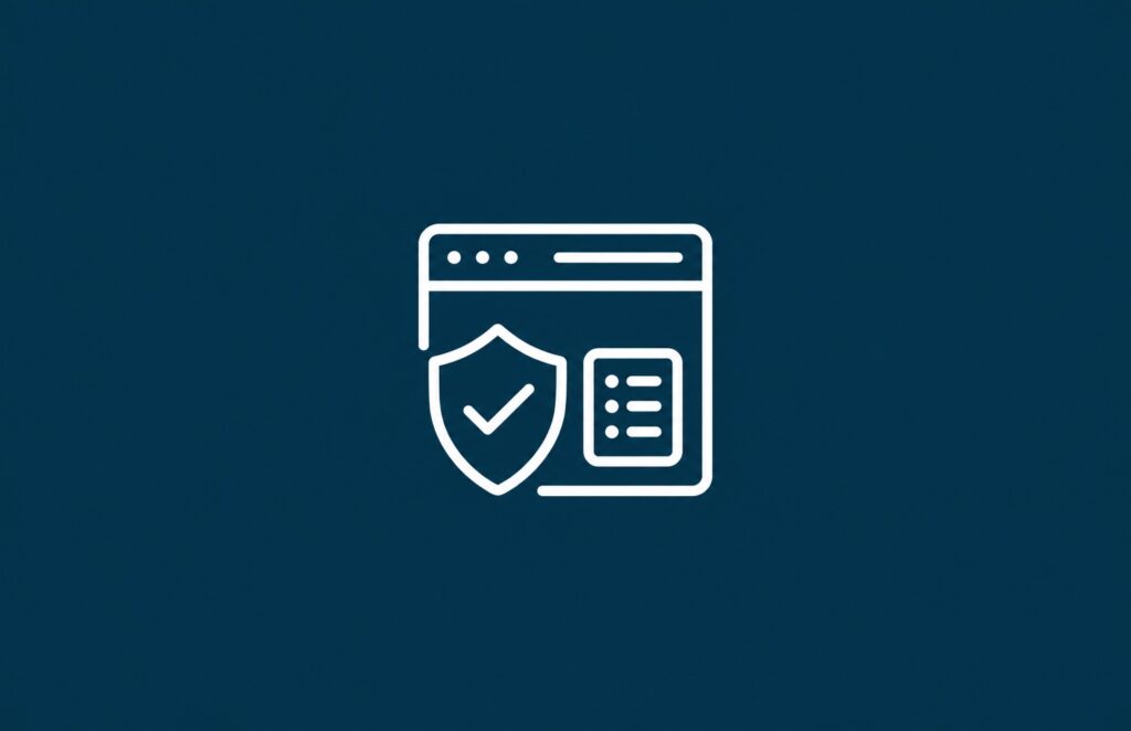 Illustratie voor uitgelichte afbeelding van blogs die met veiligheid van de site hebben te maken.