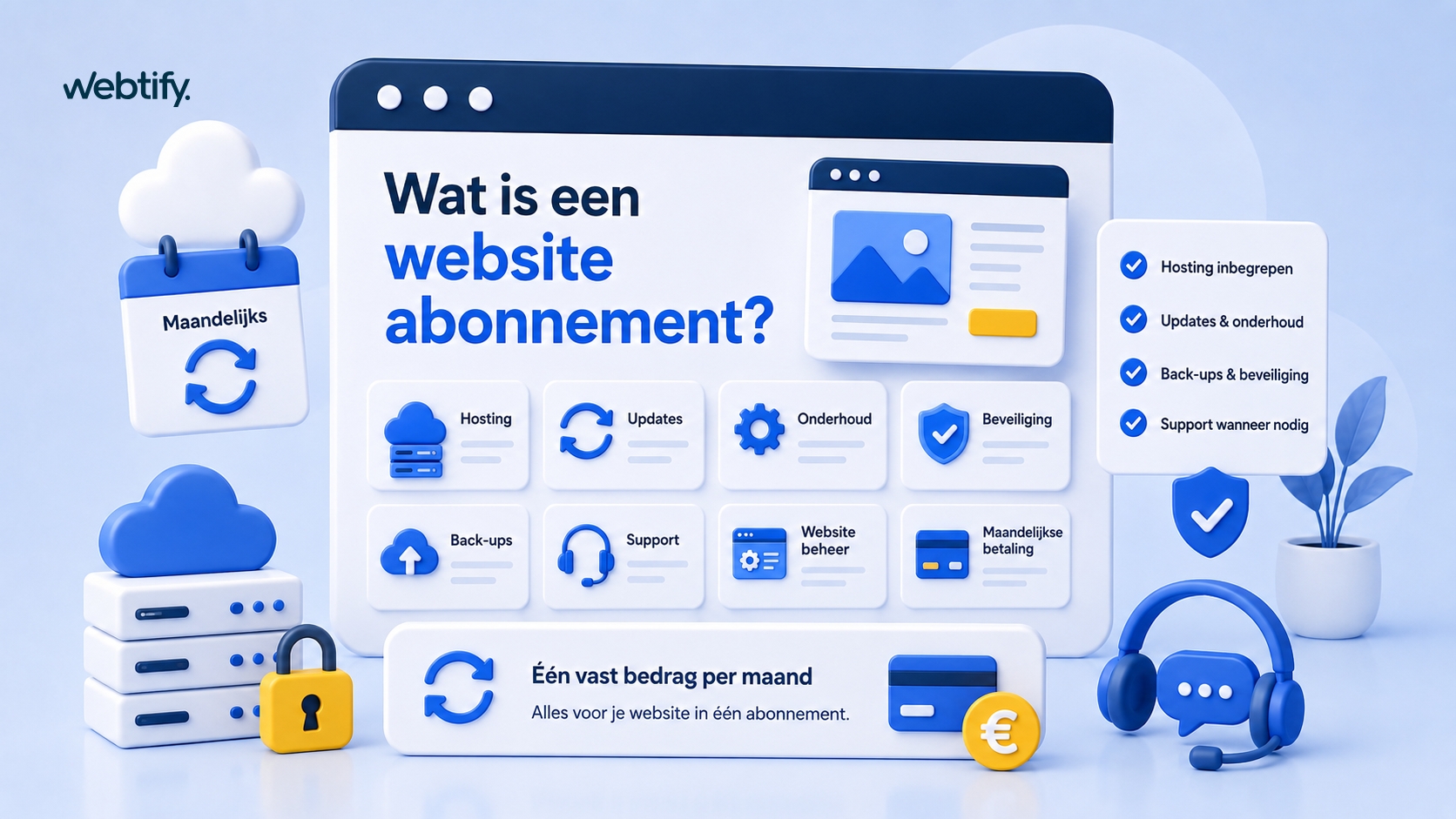 Wat is een website abonnement en wat kan je ermee?